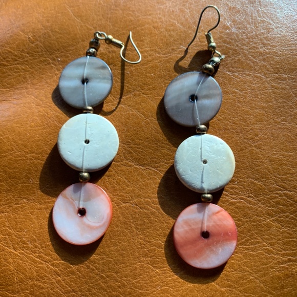 Necklace & Earrings Boho-hippie style - Picture 3 of 3